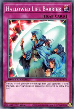 Hallowed Life Barrier [SGX1-ENE18] Common | Card Merchant Takapuna