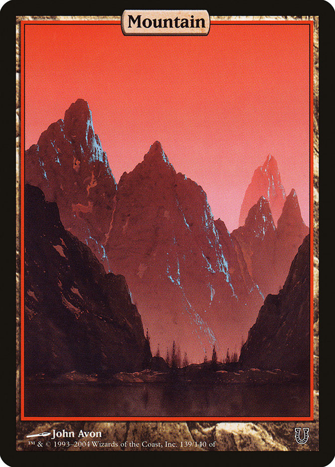 Mountain (139) [Unhinged] | Card Merchant Takapuna