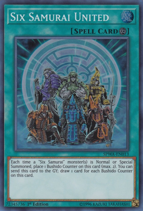 Six Samurai United [SPWA-EN013] Super Rare | Card Merchant Takapuna