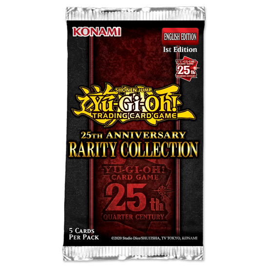 YGO Booster Pack - 25th Anniversary Rarity Collection (1st Edition) | Card Merchant Takapuna