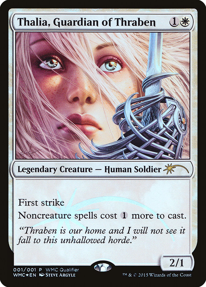 Thalia, Guardian of Thraben [World Magic Cup Qualifiers] | Card Merchant Takapuna