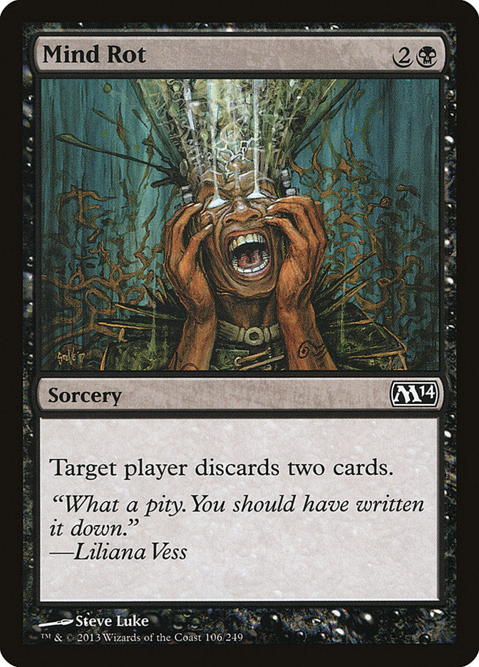 Mind Rot [Magic 2014] | Card Merchant Takapuna