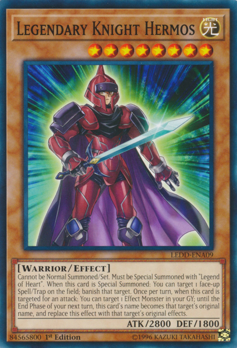 Legendary Knight Hermos [LEDD-ENA09] Common | Card Merchant Takapuna