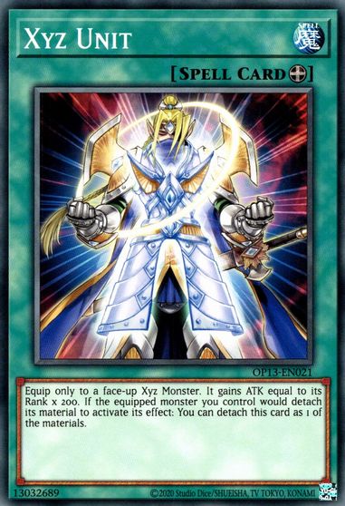 Xyz Unit [OP13-EN021] Common | Card Merchant Takapuna