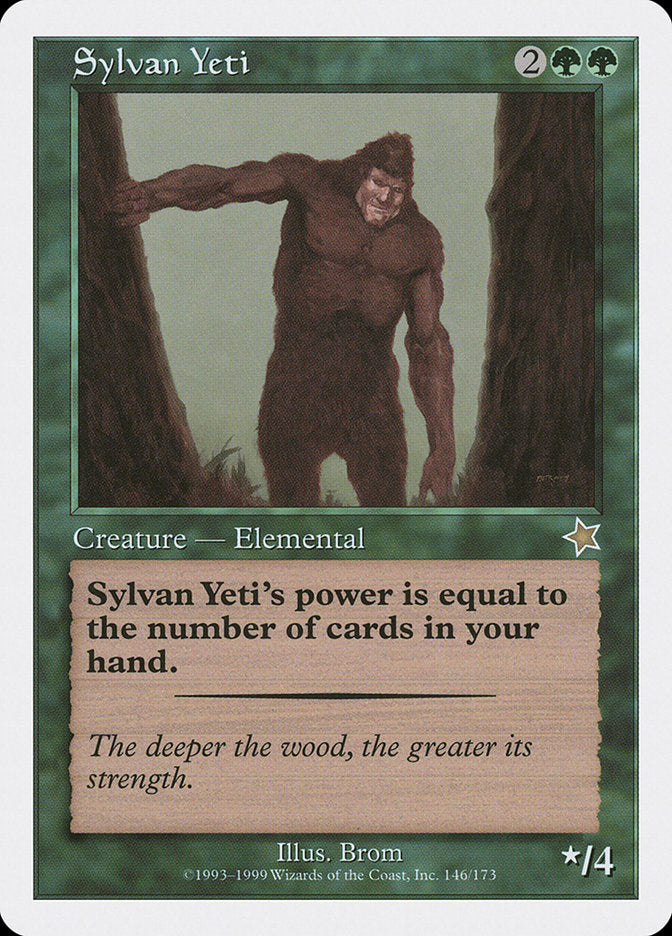 Sylvan Yeti [Starter 1999] | Card Merchant Takapuna