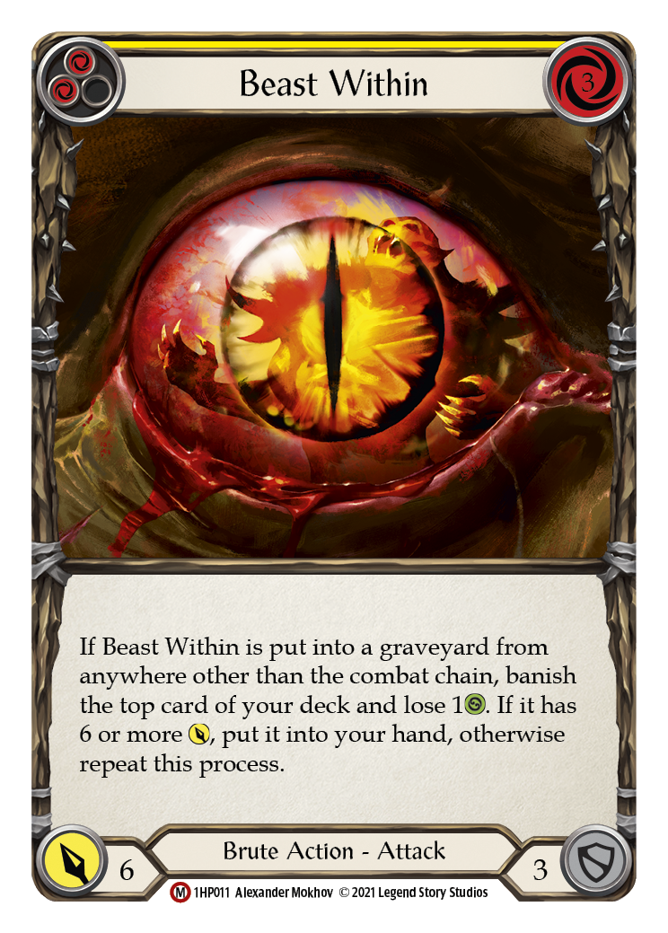 Beast Within [1HP011] (History Pack 1) | Card Merchant Takapuna