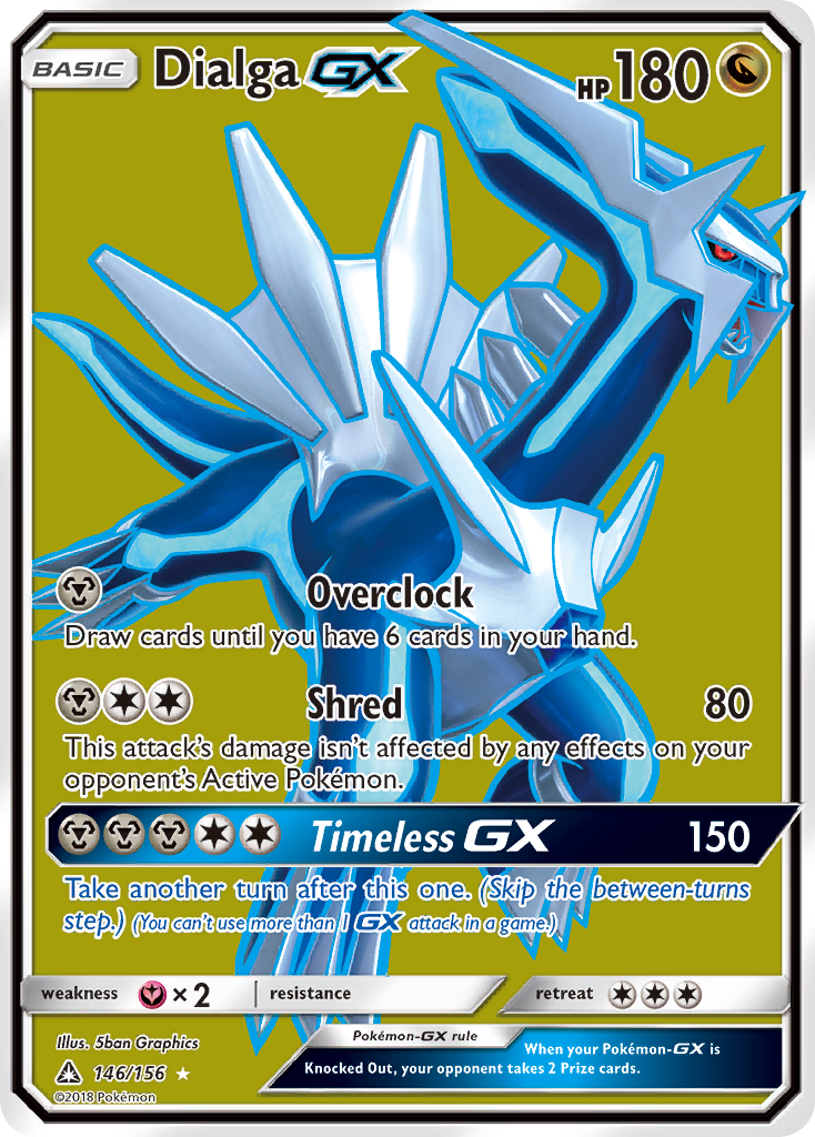 Dialga GX (146/156) [Sun & Moon: Ultra Prism] | Card Merchant Takapuna