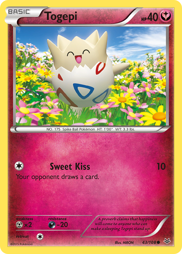 Togepi (43/108) [XY: Roaring Skies] | Card Merchant Takapuna