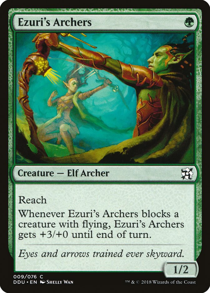 Ezuri's Archers [Duel Decks: Elves vs. Inventors] | Card Merchant Takapuna