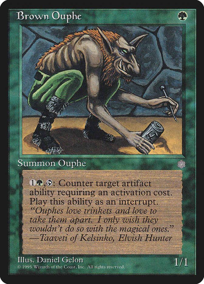 Brown Ouphe [Ice Age] | Card Merchant Takapuna