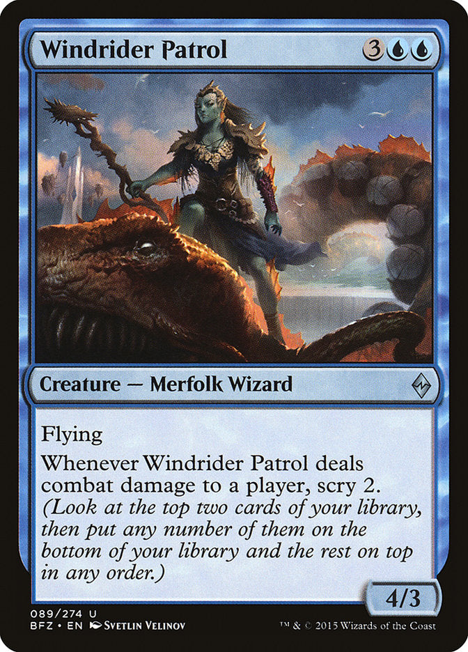 Windrider Patrol [Battle for Zendikar] | Card Merchant Takapuna