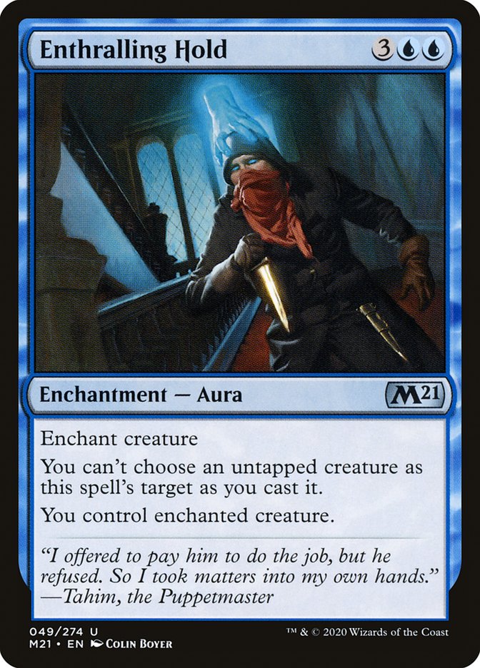 Enthralling Hold [Core Set 2021] | Card Merchant Takapuna