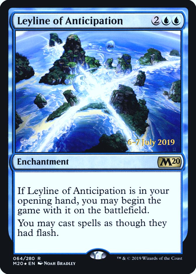 Leyline of Anticipation [Core Set 2020 Prerelease Promos] | Card Merchant Takapuna