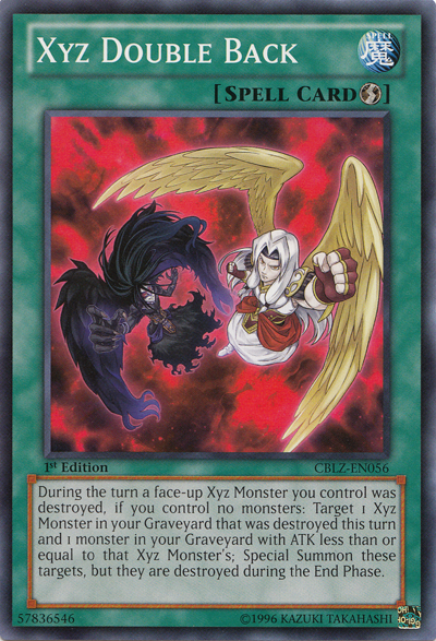 Xyz Double Back [CBLZ-EN056] Common | Card Merchant Takapuna