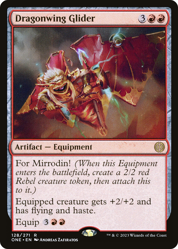 Dragonwing Glider [Phyrexia: All Will Be One] | Card Merchant Takapuna