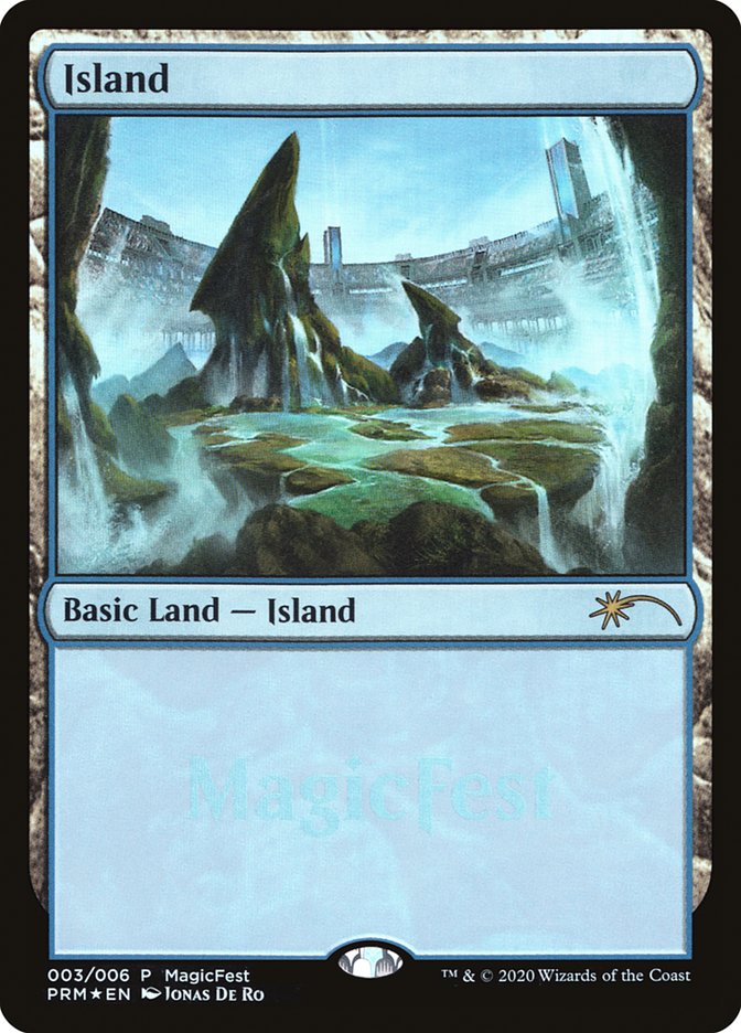 Island (3) [MagicFest 2020] | Card Merchant Takapuna