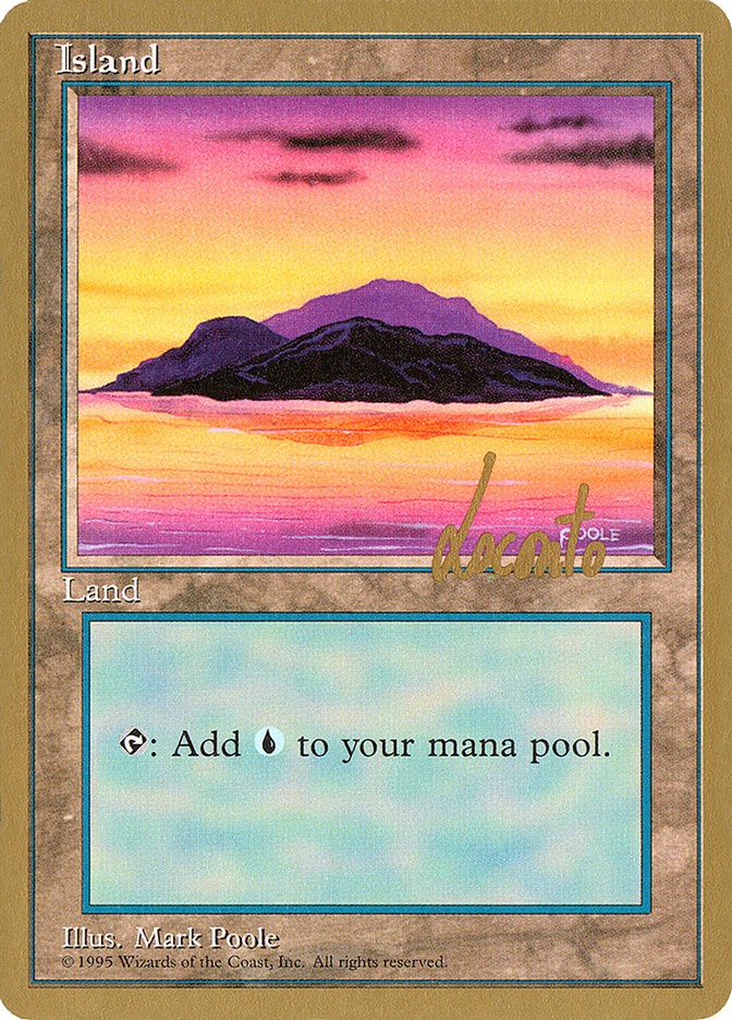 Island (ml368) (Michael Loconto) [Pro Tour Collector Set] | Card Merchant Takapuna