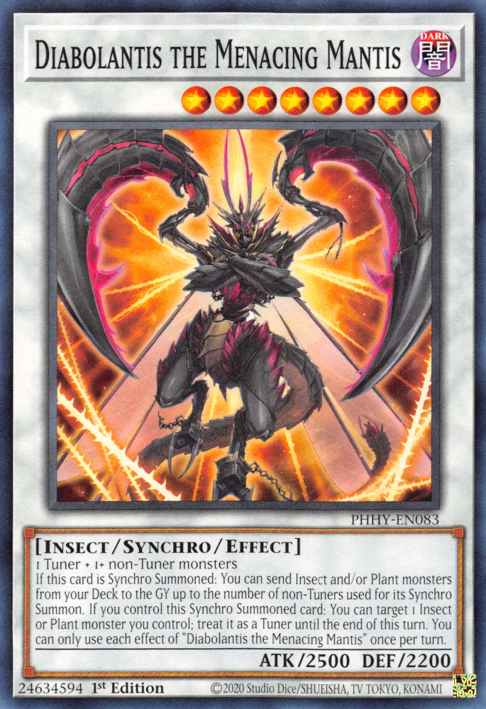 Diabolantis the Menacing Mantis [PHHY-EN083] Common | Card Merchant Takapuna