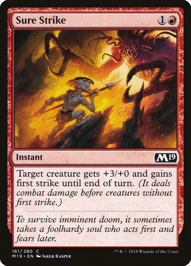 Sure Strike [Core Set 2019] | Card Merchant Takapuna