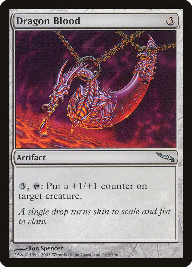 Dragon Blood [Mirrodin] | Card Merchant Takapuna