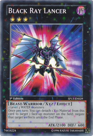 Black Ray Lancer [SP13-EN029] Starfoil Rare | Card Merchant Takapuna