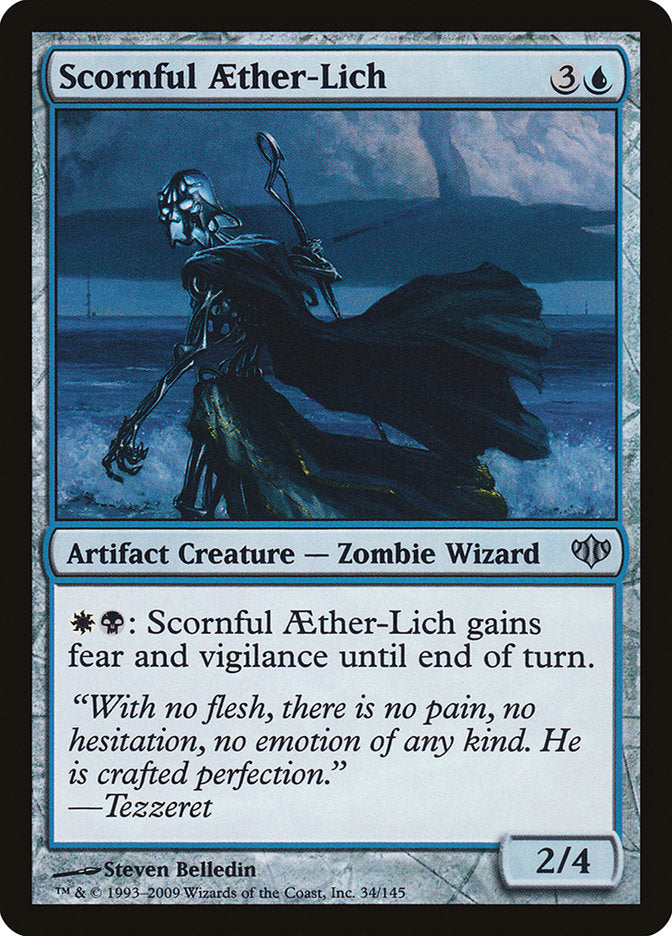 Scornful Aether-Lich [Conflux] | Card Merchant Takapuna