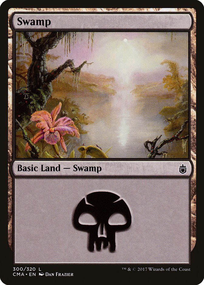 Swamp (300) [Commander Anthology] | Card Merchant Takapuna