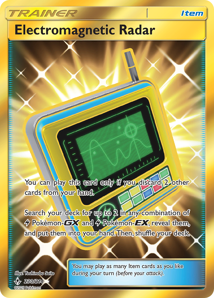 Electromagnetic Radar (230/214) [Sun & Moon: Unbroken Bonds] | Card Merchant Takapuna