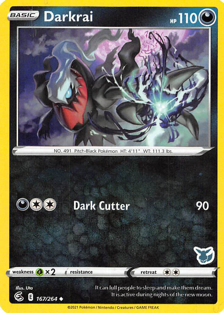 Darkrai (167/264) (Eevee Deck) [Battle Academy 2022] | Card Merchant Takapuna