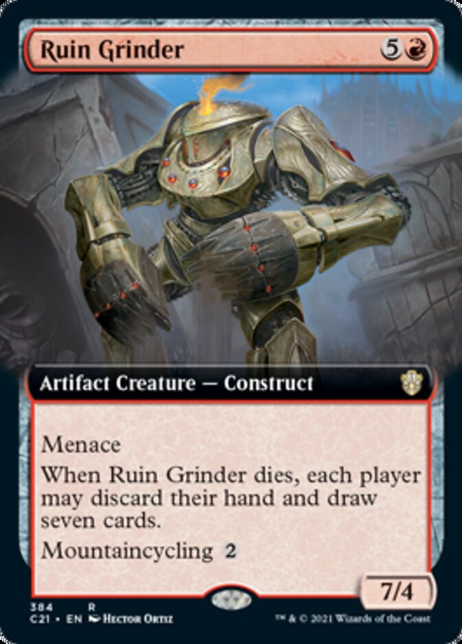 Ruin Grinder (Extended Art) [Commander 2021] | Card Merchant Takapuna