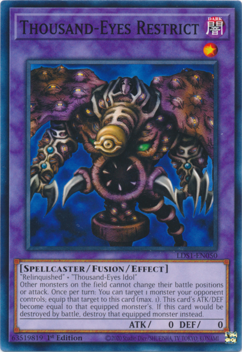 Thousand-Eyes Restrict [LDS1-EN050] Common | Card Merchant Takapuna