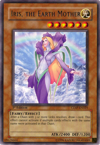 Iris, the Earth Mother [CDIP-EN025] Rare | Card Merchant Takapuna