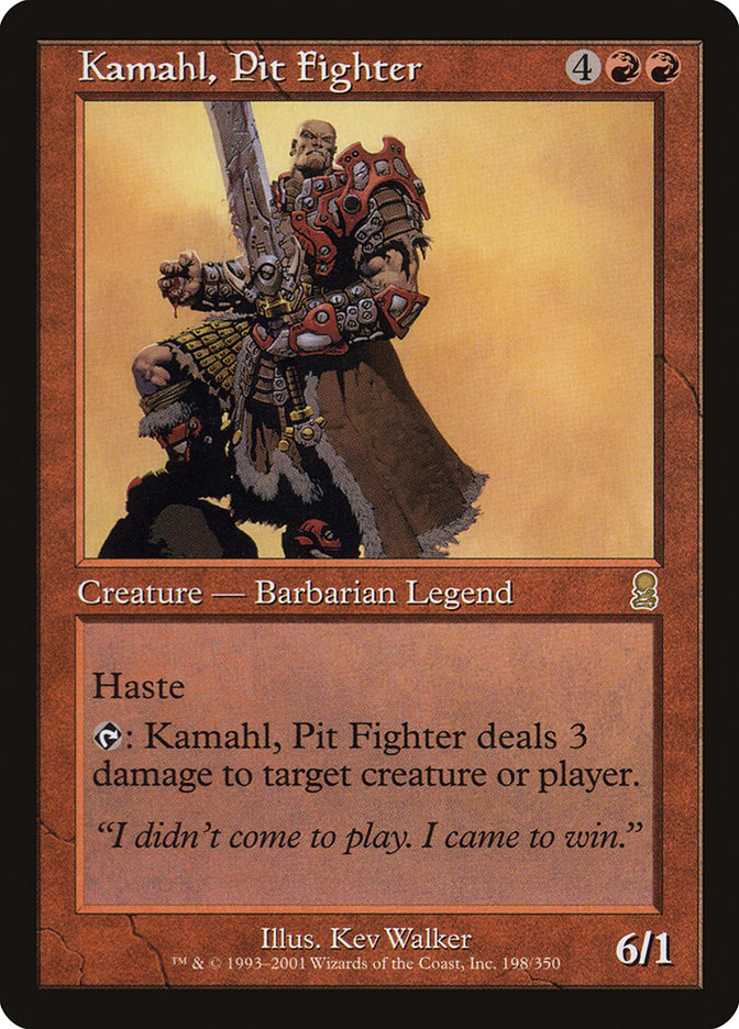 Kamahl, Pit Fighter [Odyssey] | Card Merchant Takapuna