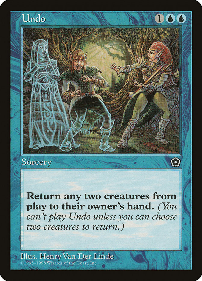 Undo [Portal Second Age] | Card Merchant Takapuna