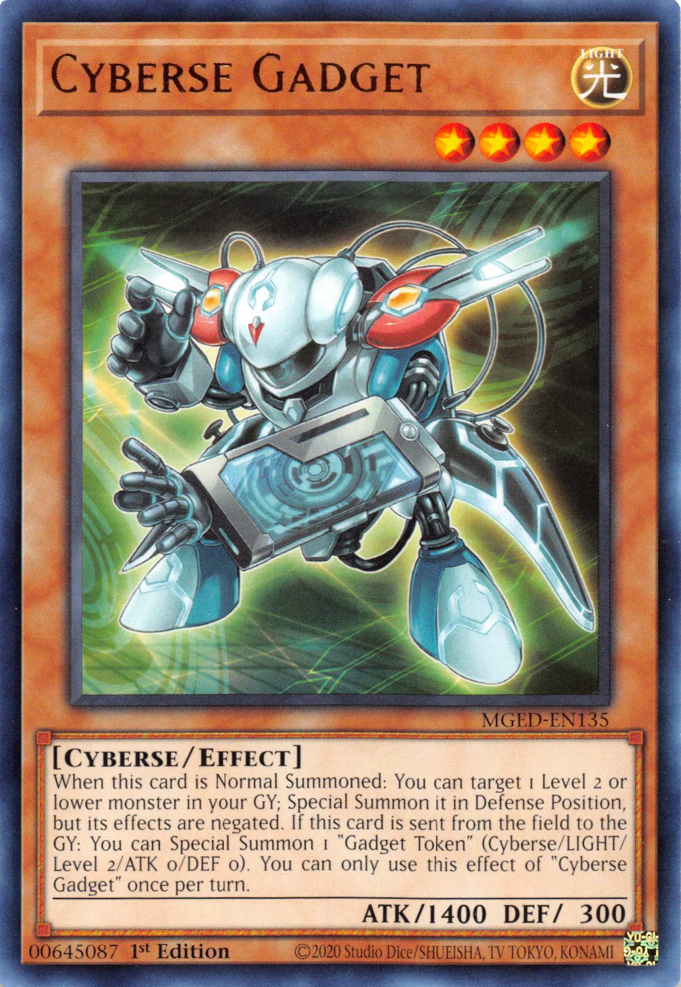 Cyberse Gadget [MGED-EN135] Rare | Card Merchant Takapuna