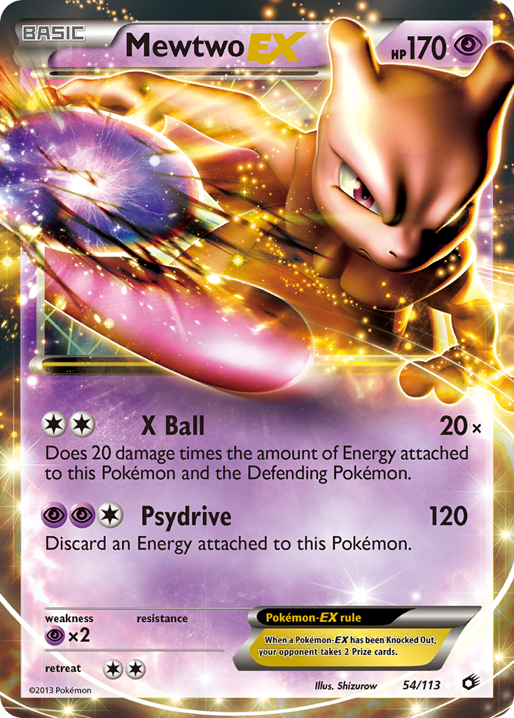 Mewtwo EX (54/113) [Black & White: Legendary Treasures] | Card Merchant Takapuna