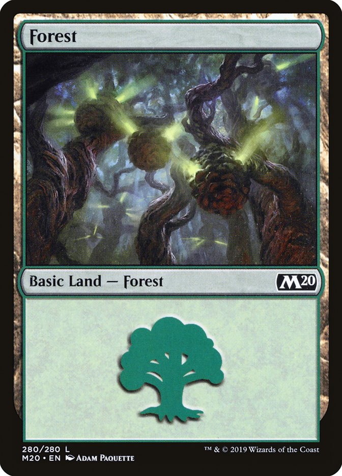 Forest (280) [Core Set 2020] | Card Merchant Takapuna