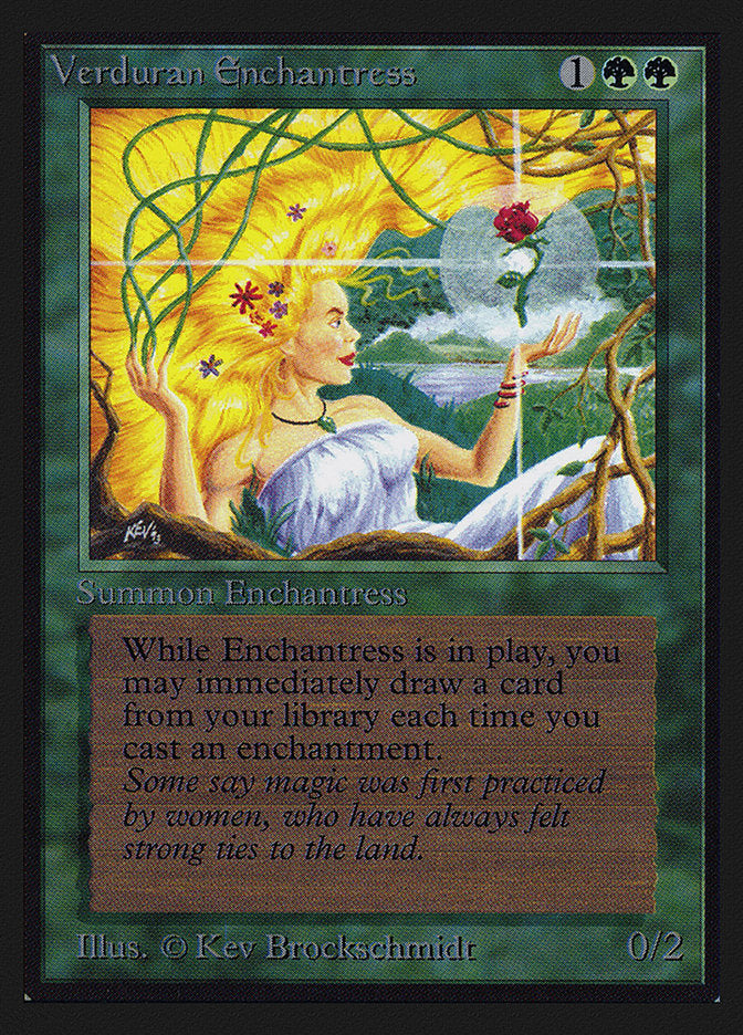 Verduran Enchantress [International Collectors' Edition] | Card Merchant Takapuna