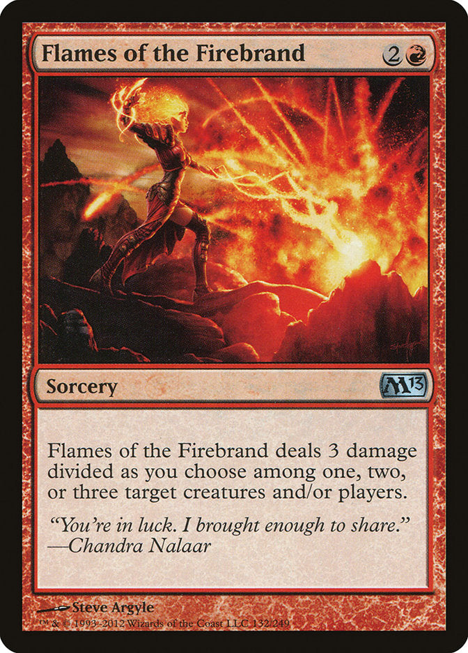 Flames of the Firebrand [Magic 2013] | Card Merchant Takapuna