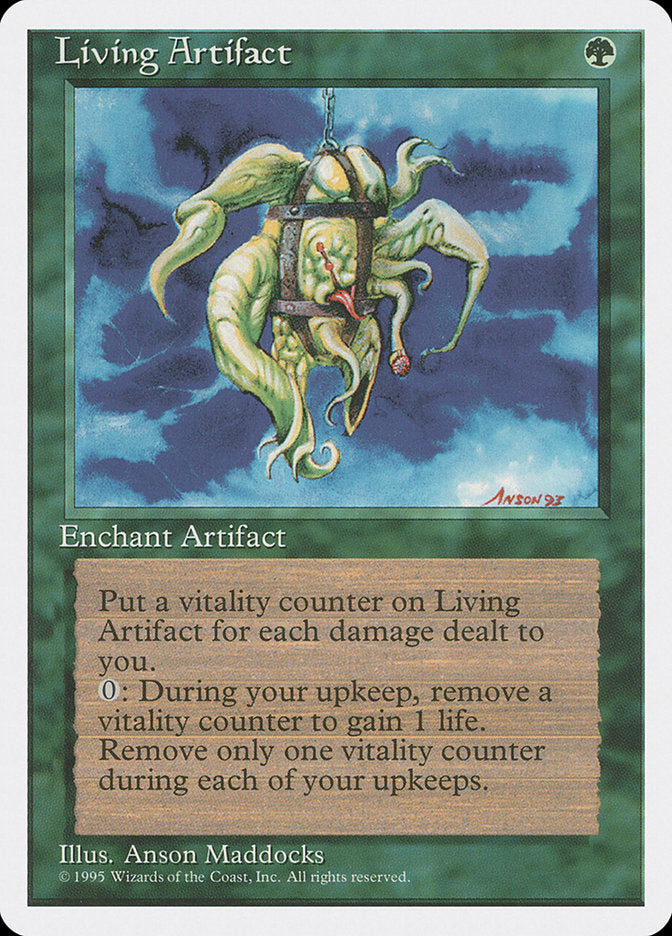 Living Artifact [Fourth Edition] | Card Merchant Takapuna