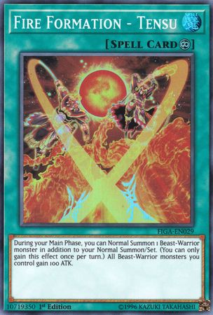 Fire Formation - Tensu [FIGA-EN029] Super Rare | Card Merchant Takapuna