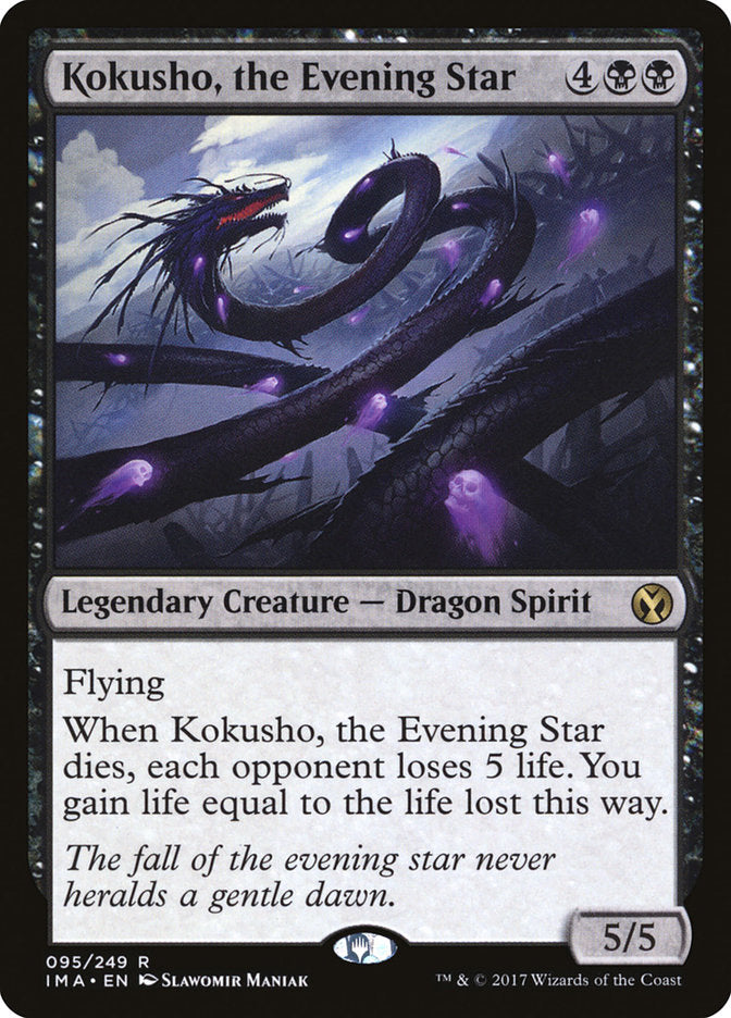 Kokusho, the Evening Star [Iconic Masters] | Card Merchant Takapuna