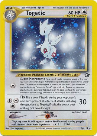 Togetic (16/111) [Neo Genesis Unlimited] | Card Merchant Takapuna