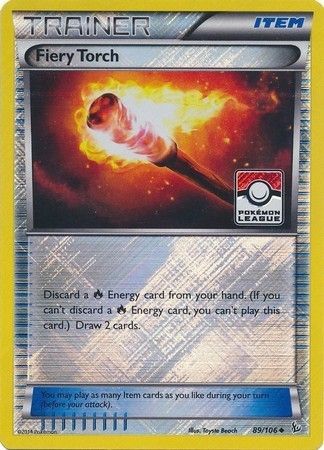 Fiery Torch (89/106) (League Promo) [XY: Flashfire] | Card Merchant Takapuna