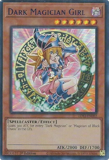 Dark Magician Girl (Blue) [LDS3-EN082] Ultra Rare | Card Merchant Takapuna