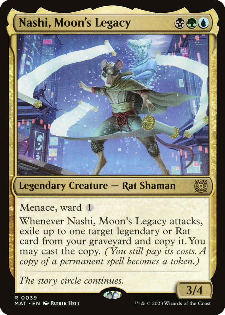 Nashi, Moon's Legacy [March of the Machine: The Aftermath] | Card Merchant Takapuna