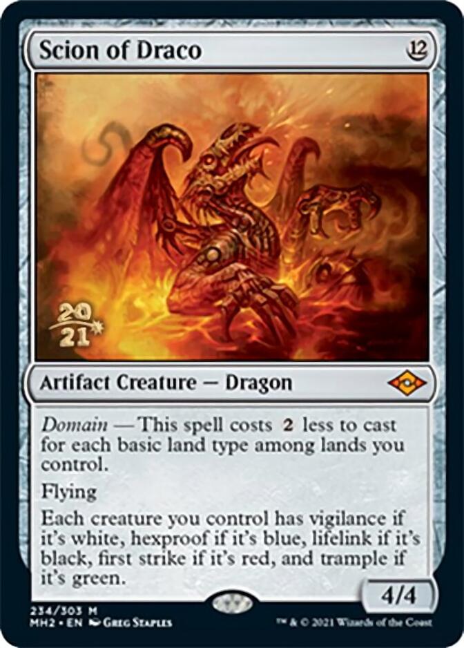 Scion of Draco [Modern Horizons 2 Prerelease Promos] | Card Merchant Takapuna