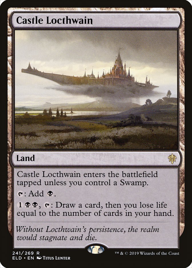 Castle Locthwain [Throne of Eldraine] | Card Merchant Takapuna