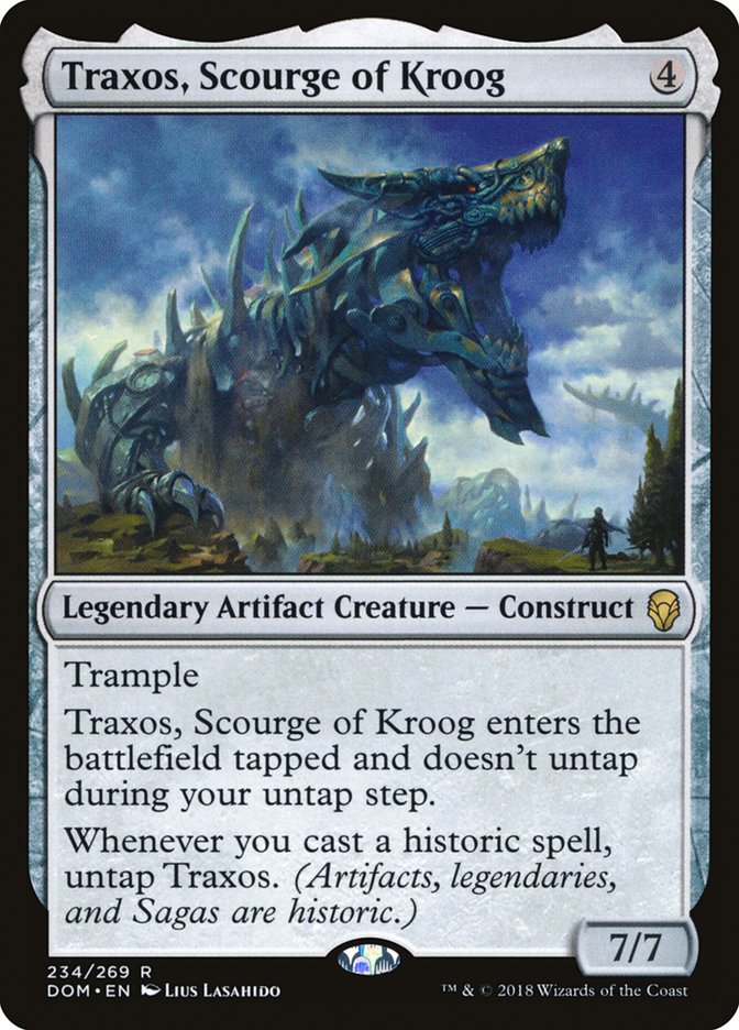 Traxos, Scourge of Kroog [Dominaria] | Card Merchant Takapuna