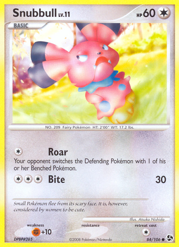 Snubbull (84/106) [Diamond & Pearl: Great Encounters] | Card Merchant Takapuna